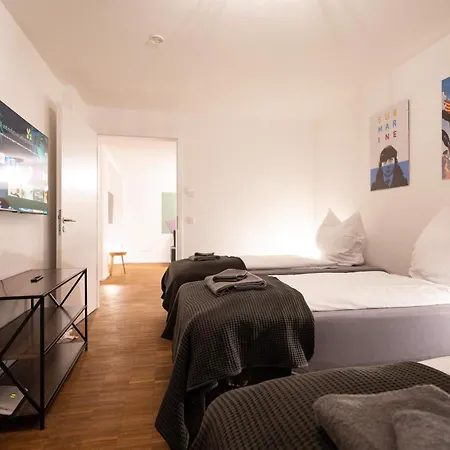 Ko-living - Yellow Submarine - Altstadt - Kueche - 2 Sz - Getrennte Betten - Bis 7 Gaeste Apartment *