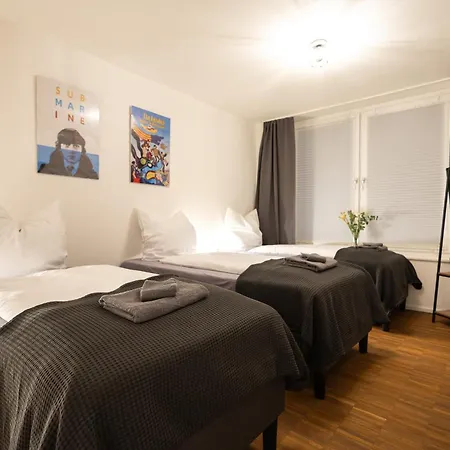 Ko-living - Yellow Submarine - Altstadt - Kueche - 2 Sz - Getrennte Betten - Bis 7 Gaeste