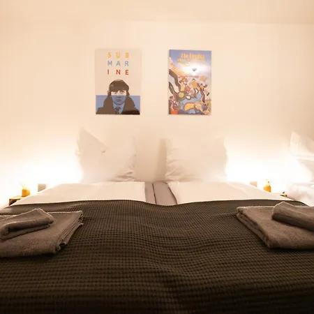 Ko-living - Yellow Submarine - Altstadt - Kueche - 2 Sz - Getrennte Betten - Bis 7 Gaeste Apartment *