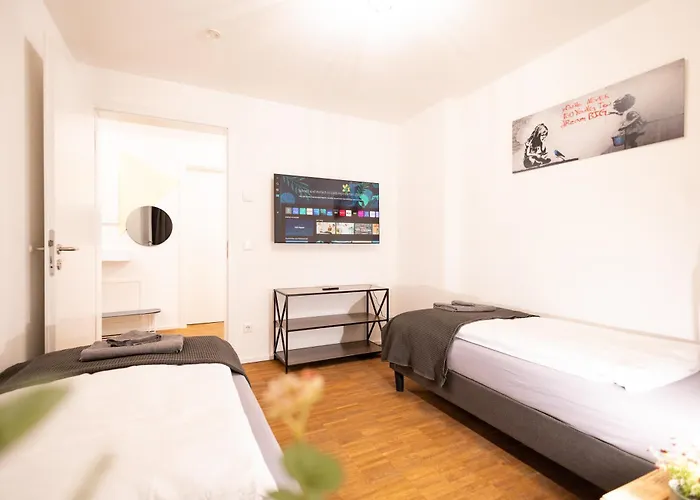 Ko-living - Yellow Submarine - Altstadt - Kueche - 2 Sz - Getrennte Betten - Bis 7 Gaeste Halle (Saale)