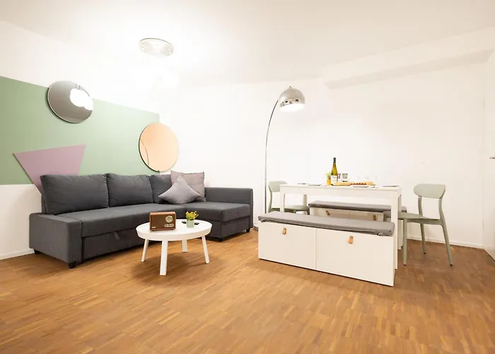 Appartement Ko-living - Yellow Submarine - Altstadt - Kueche - 2 Sz - Getrennte Betten - Bis 7 Gaeste *